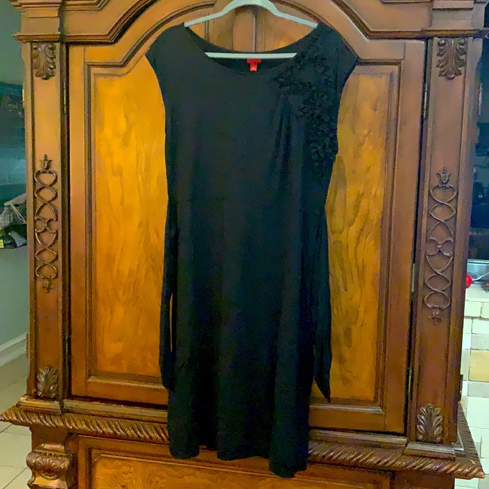 Merona Black Cotton Dress